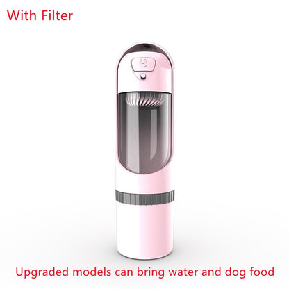 Portable Pet Water Bottle Bowl