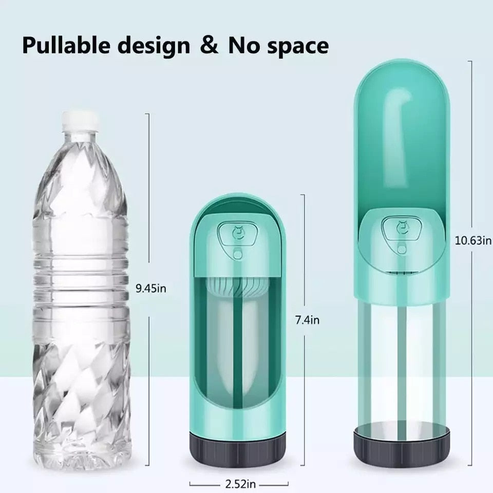 Portable Pet Water Bottle Bowl